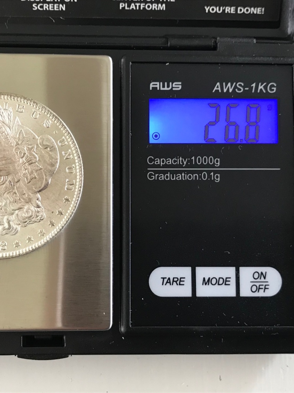 1882 O Morgan Silver Dollar, 90% Silver, New Orleans Mint, Unc, ? Low to Mid MS - Picture 3 of 5